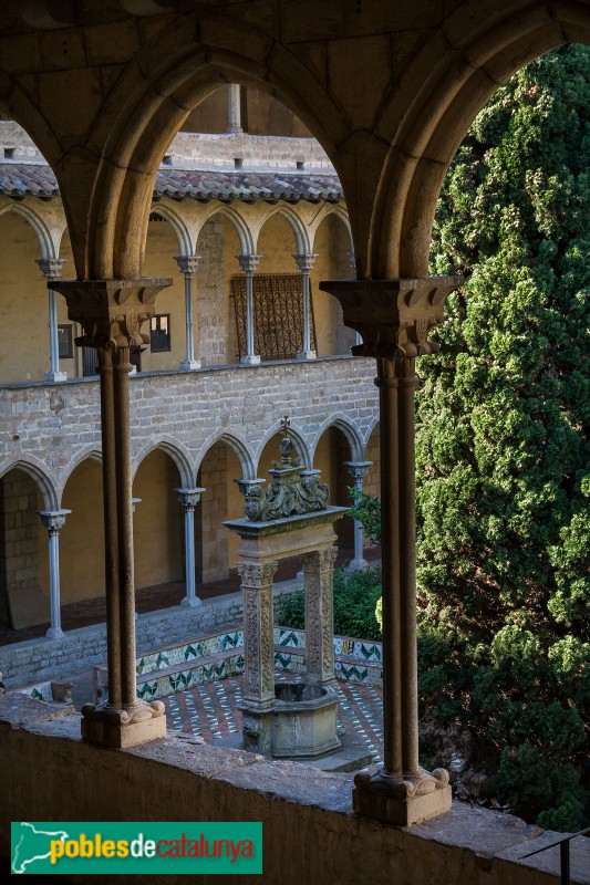 Barcelona - Monestir de Pedralbes, claustre