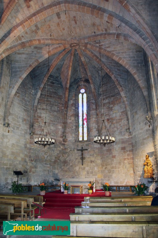 Pals - Església de Sant Pere (Foto: Albert Esteves, 2018) Pals - Església de Sant Pere