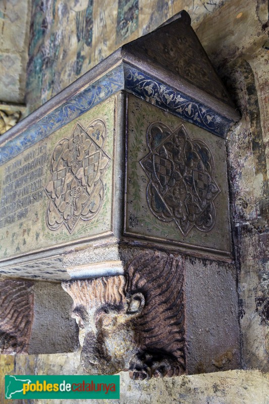 Monestir de Pedralbes, sepulcre de Beatriu de Fenollet