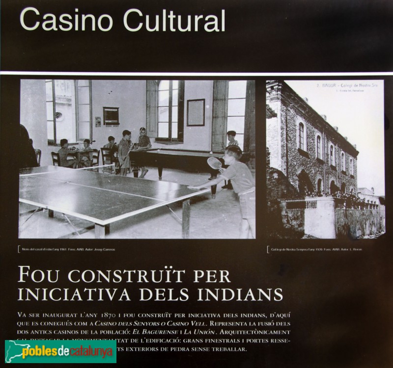Begur - Casino Cultural (Foto: Albert Esteves, 2018) Begur - Casino Cultural