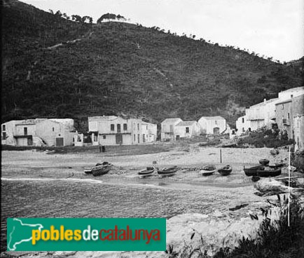 Begur - Sa Tuna (Foto: Jaume Biosca -Arxiu Fotogràfic Centre Excursionista de Catalunya, 1917) Begur - Sa Tuna
