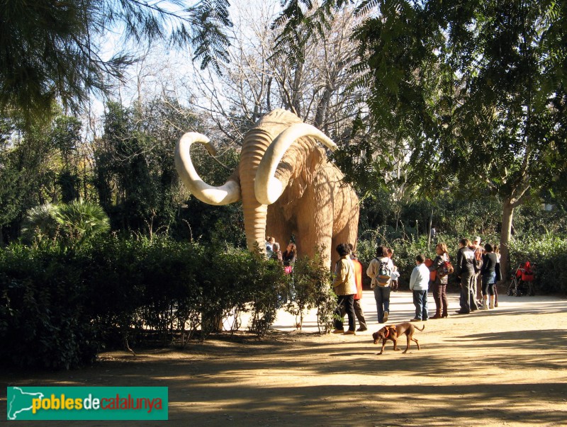 Barcelona - Parc de la Ciutadella. El Mamut