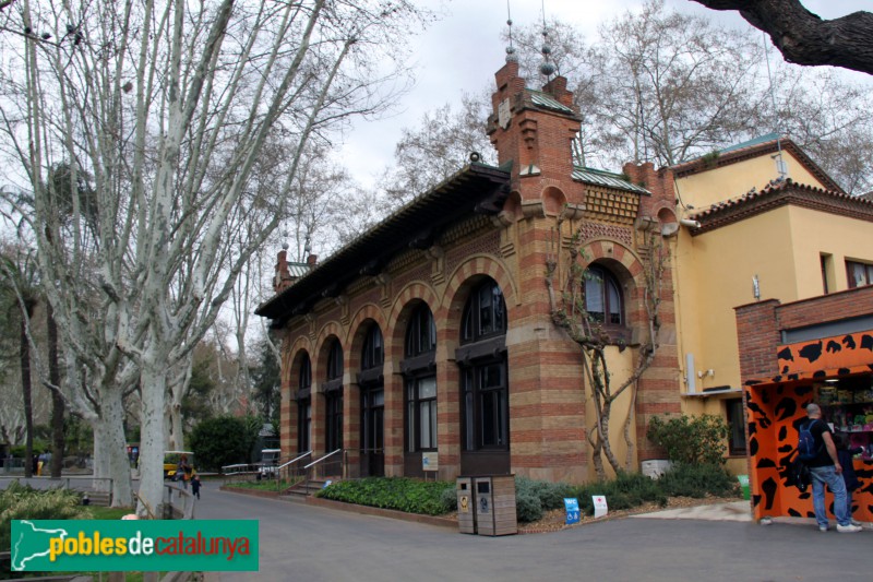 Barcelona - Parc de la Ciutadella - Casa dels Lleons (Foto: Albert Esteves, 2018) Barcelona - Parc de la Ciutadella - Casa dels Lleons