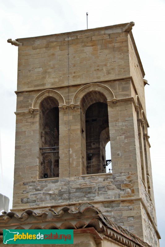 Vilagrassa - Campanar de l'església de Santa Maria