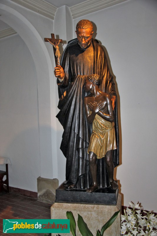 Verdú - Església de Sant Pere Claver, imatge del sant