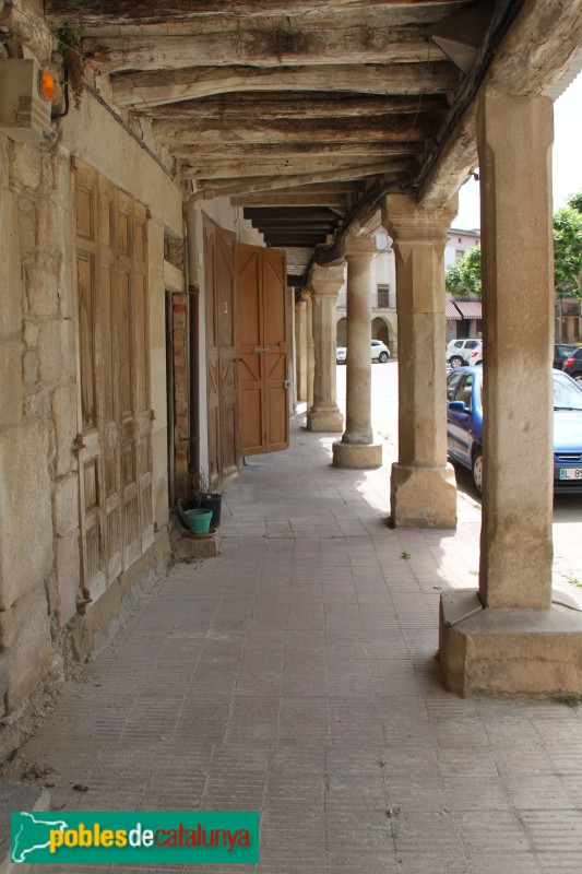 Verdú - Plaça Major (Foto: Albert Esteves, 2018) Verdú - Plaça Major