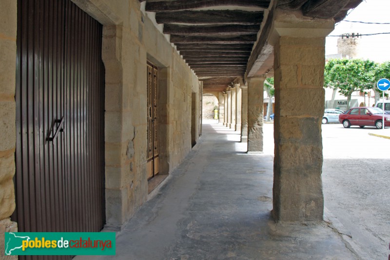 Verdú - Plaça Major (Foto: Albert Esteves, 2018) Verdú - Plaça Major