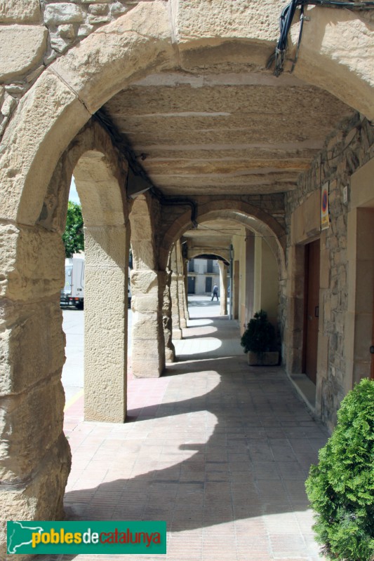 Verdú - Plaça Major Verdú - Plaça Major
