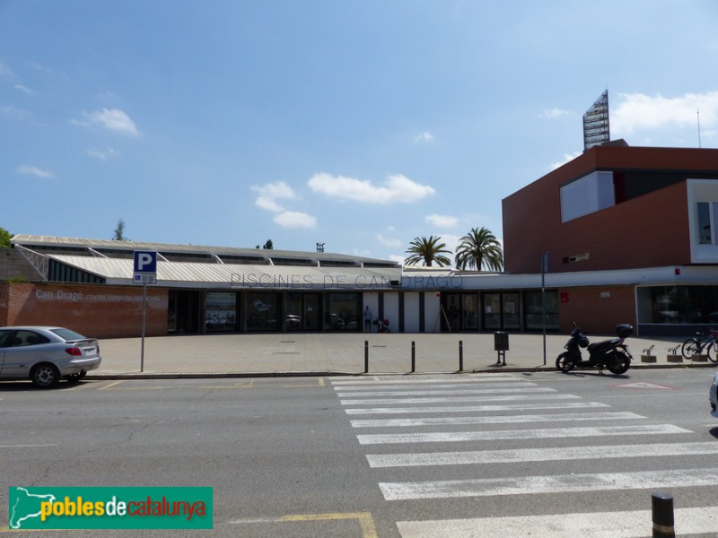 Accés piscines (Foto: Graciel·la Vidal, 2018) Accés piscines