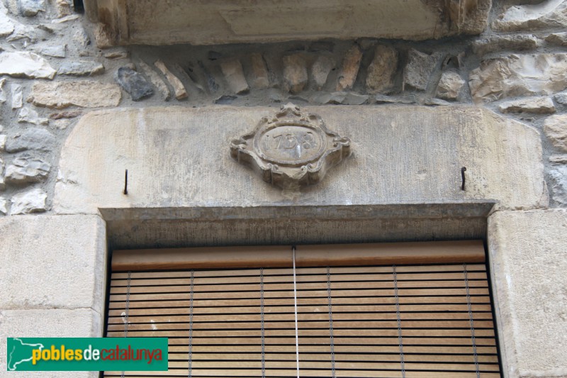 Verdú - Llinda, 1798 (Foto: Albert Esteves, 2018) Verdú - Llinda, 1798