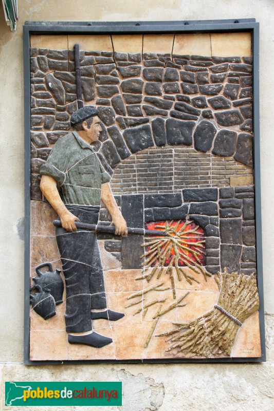 Verdú - Mural del Forn