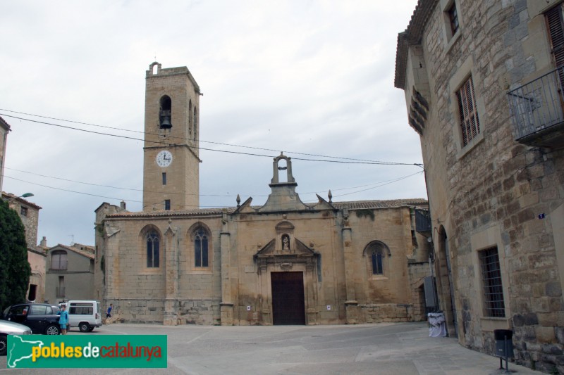 Verdú - Església de Santa Maria (Foto: Albert Esteves, 2018) Verdú - Església de Santa Maria