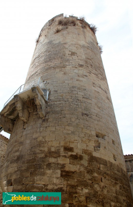 Verdú - Torre mestra del castell