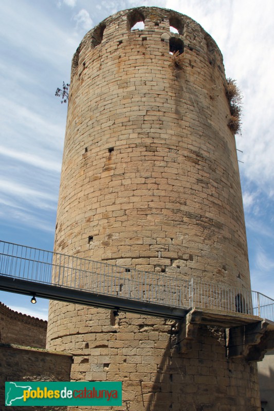 Verdú - Torre mestra del castell