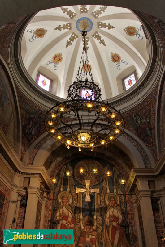 Tàrrega - Església de Santa Maria, capella de Montserrat (Foto: Albert Esteves, 2018) Tàrrega - Església de Santa Maria, capella de Montserrat