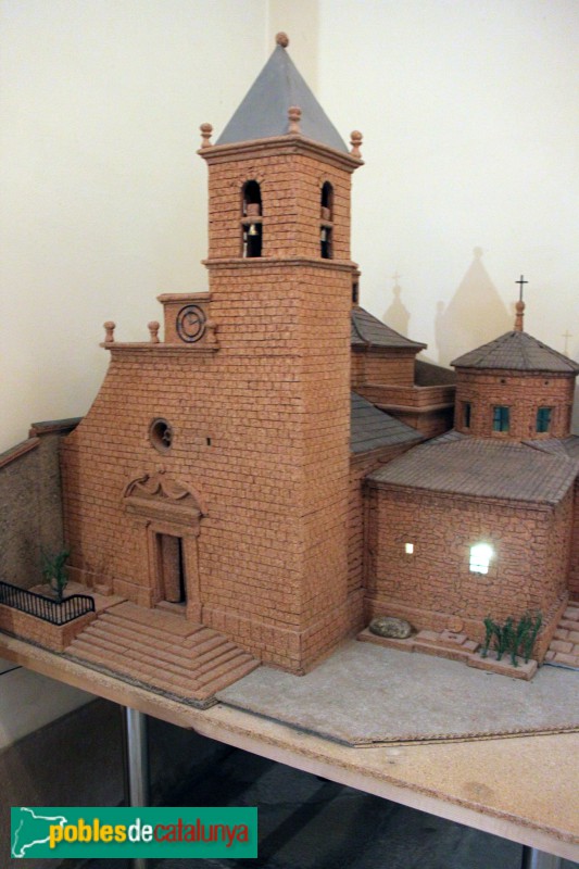 Tàrrega - Sant Pere del Talladell, maqueta (Foto: Albert Esteves, 2018) Tàrrega - Sant Pere del Talladell, maqueta