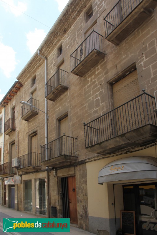Tàrrega - Carrer Agoders, 4-6 (Foto: Albert Esteves, 2018) Tàrrega - Carrer Agoders, 4-6