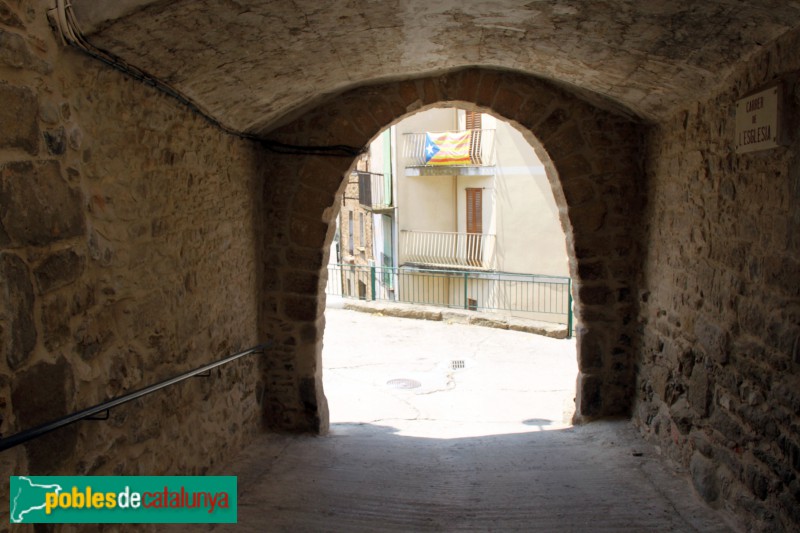 Tàrrega - Claravalls, portal de la muralla