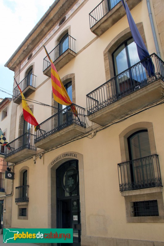 Tàrrega - Casa Terés (façana carrer Agoders)