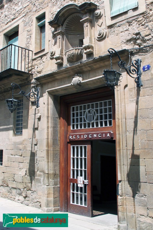 Tàrrega - Hospital de Sant Antoni, portada (Foto: Albert Esteves, 2018) Tàrrega - Hospital de Sant Antoni, portada