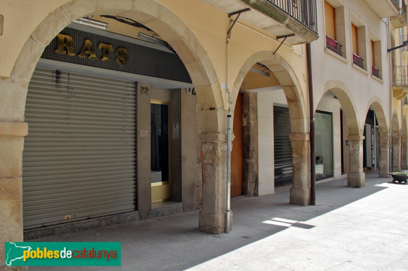 Tàrrega - Porxos del carrer del Carme