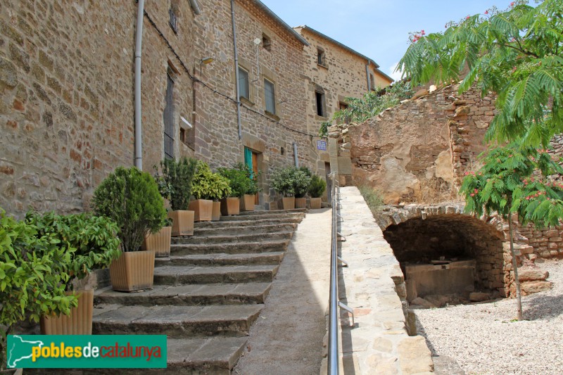 Tàrrega - Carrer de les Escales (Riudovelles)