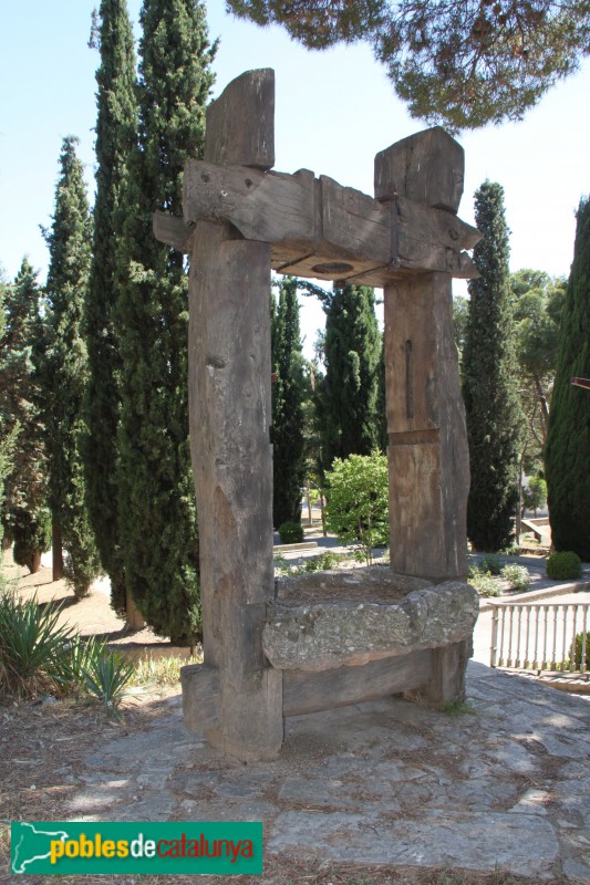 Tàrrega - Parc de Sant Eloi, premsa de vi