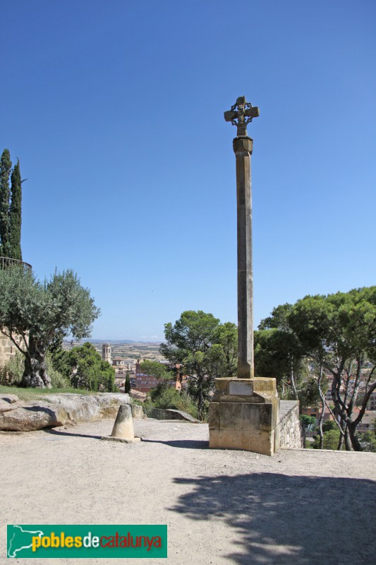 Tàrrega - Parc de Sant Eloi, creu de Sant Eloi