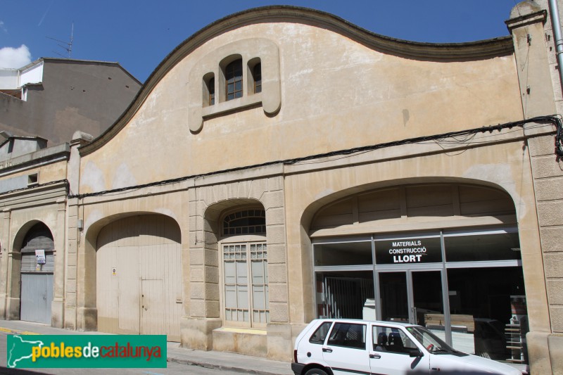 Tàrrega - Magatzem al carrer Alonso Martínez, 18