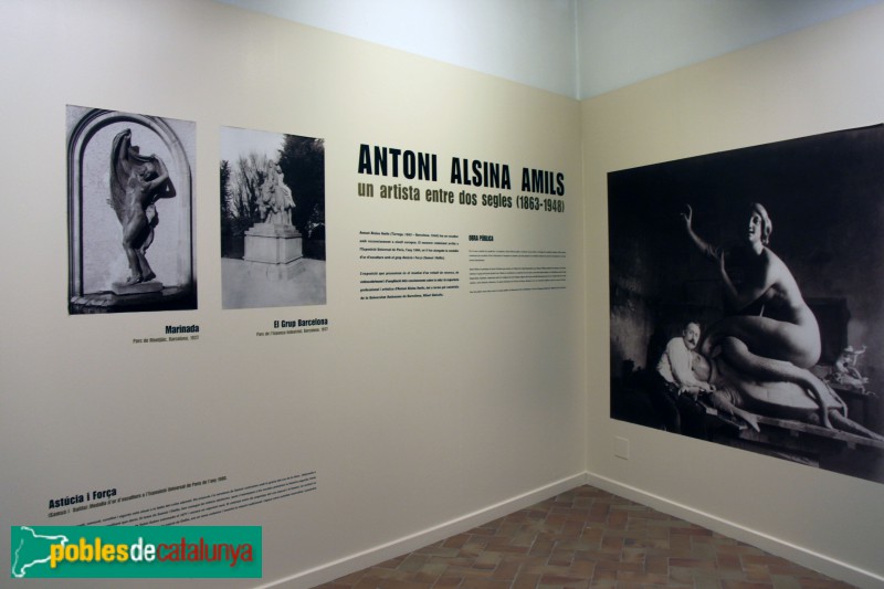 Tàrrega - Museu Comarcal de l'Urgell, sala d'Antoni Alsina