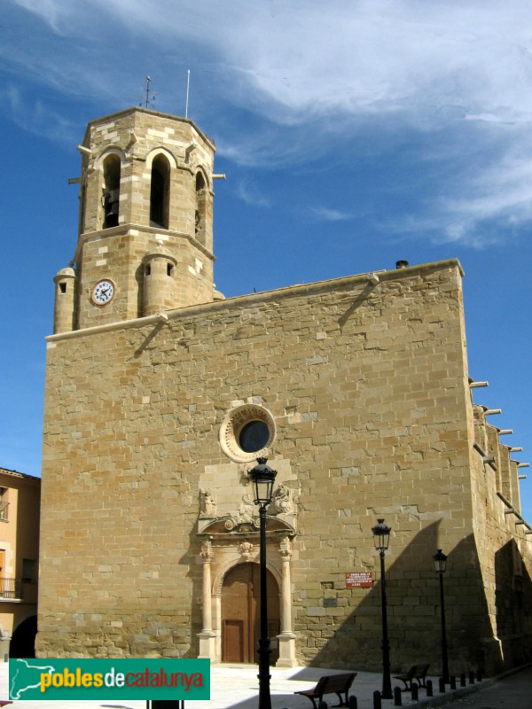 Linyola - Santa Maria (Foto: Albert Esteves, 2008) Linyola - Santa Maria