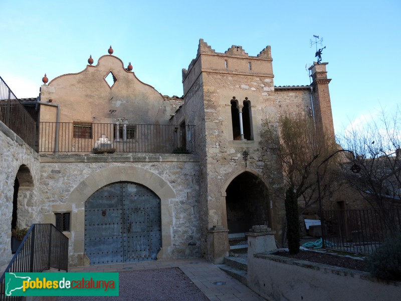 Ciutadilla - Casa Valls, interior pati