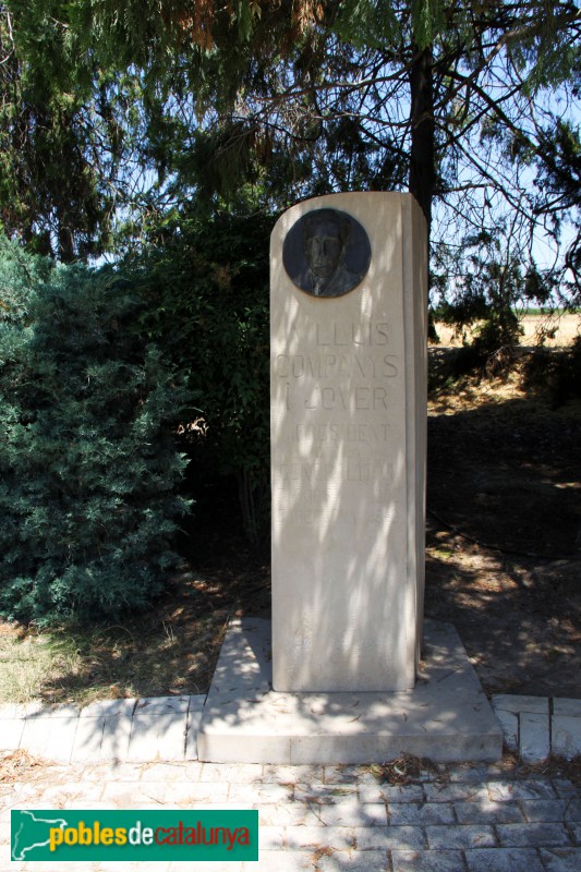 Tornabous - Monument a Lluís Companys (El Tarròs)