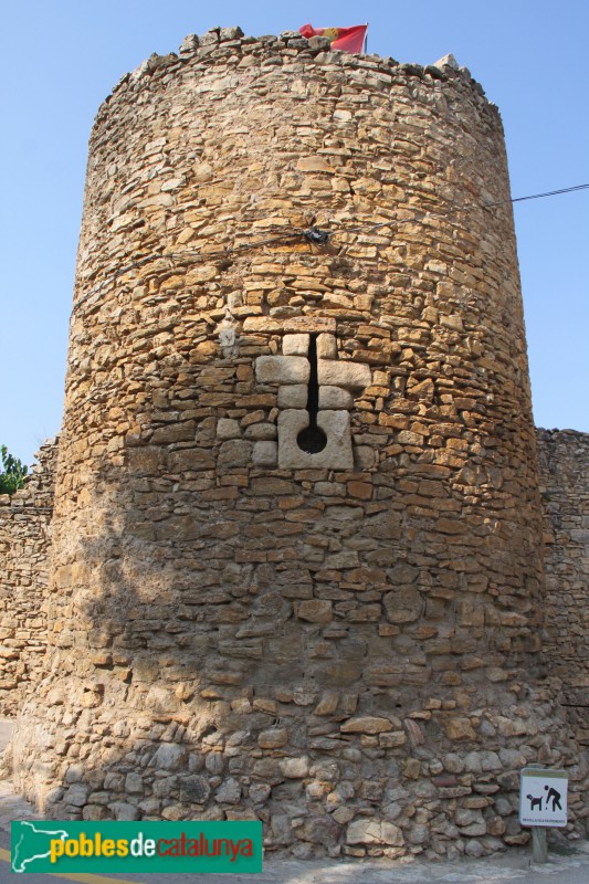 Palau-sator - Torre sud-oest de la muralla