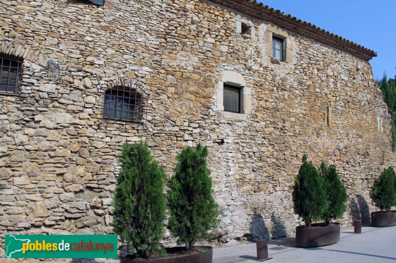 Palau-sator - Muralla (Foto: Albert Esteves, 2018) Palau-sator - Muralla