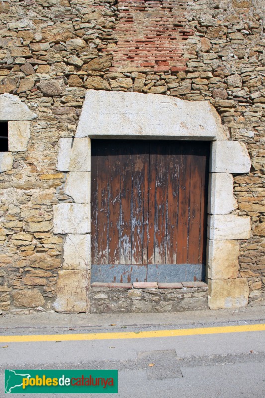 Palau-sator - Llinda del burro (Sant Feliu de Boada)