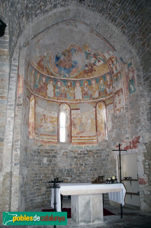 Palau-sator - Pintures romàniques de Sant Pau de Fontclara