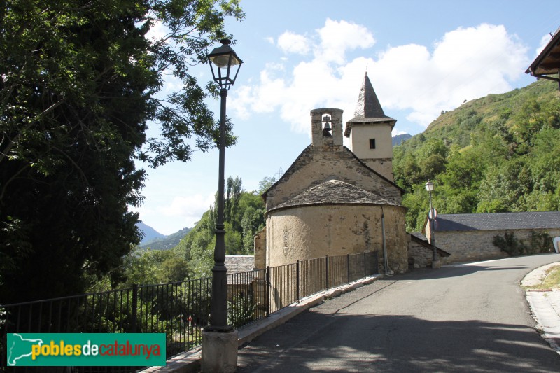 Aubèrt - Església de Sant Martí (Foto: Albert Esteves, 2018) Aubèrt - Església de Sant Martí