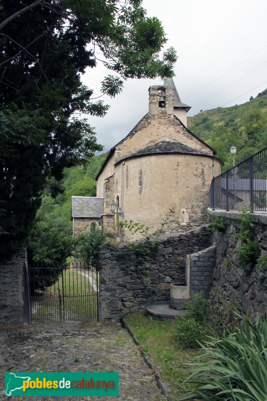 Aubèrt - Església de Sant Martí (Foto: Albert Esteves, 2018) Aubèrt - Església de Sant Martí