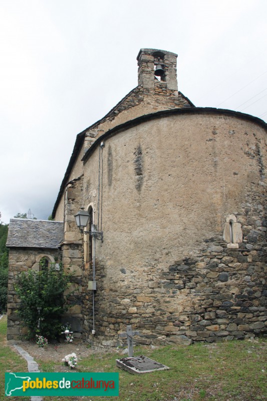 Aubèrt - Església de Sant Martí (Foto: Albert Esteves, 2018) Aubèrt - Església de Sant Martí