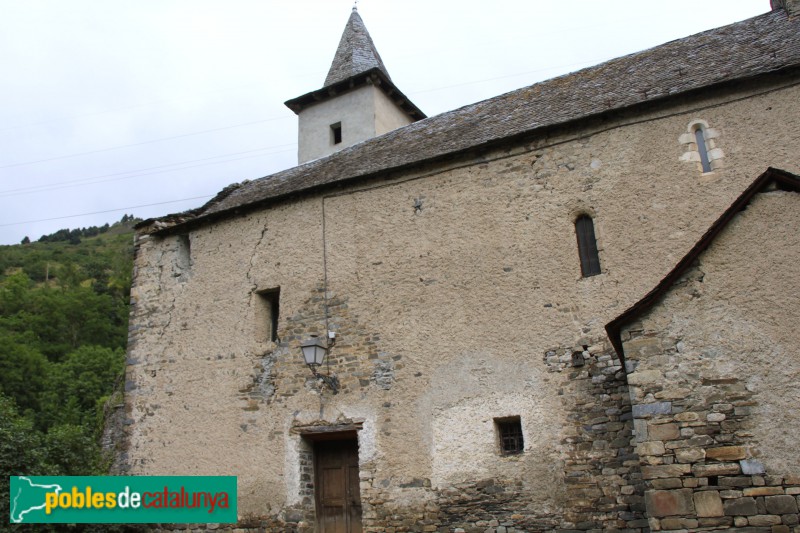 Aubèrt - Església de Sant Martí (Foto: Albert Esteves, 2018) Aubèrt - Església de Sant Martí
