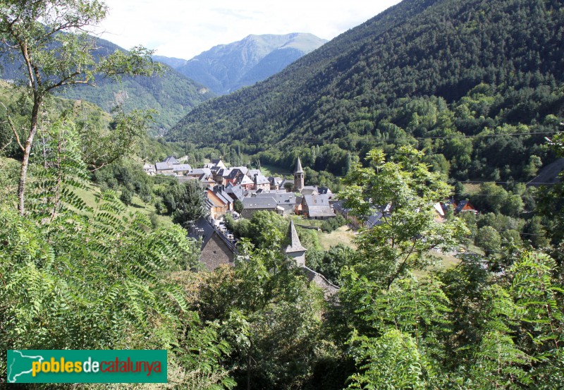 Aubert - Panoràmica del poble