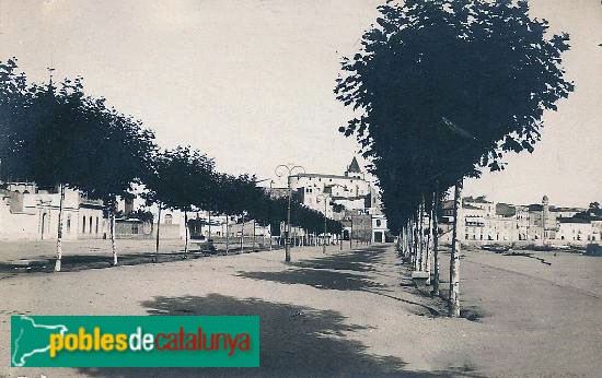 Palamós - Passeig del Mar, anys vint