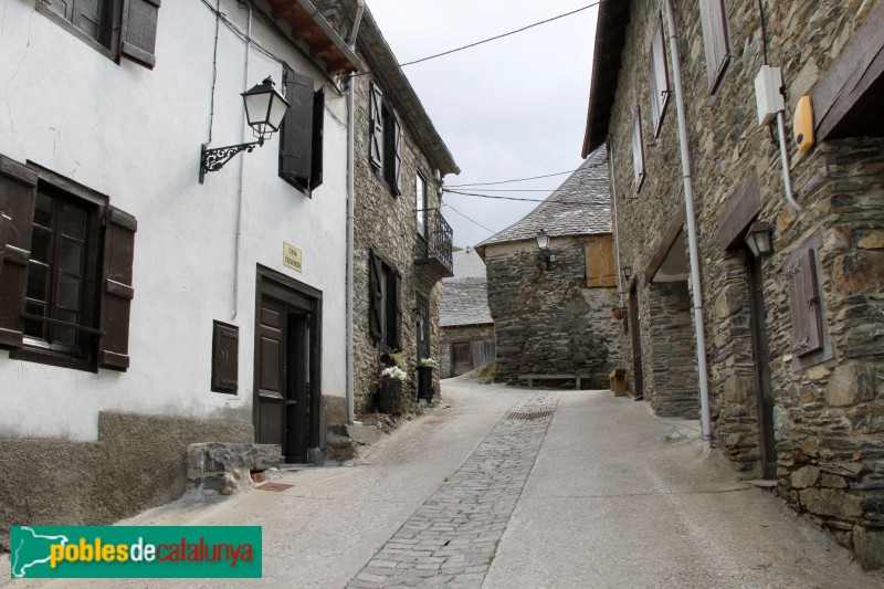 Arròs - Un carrer del poble