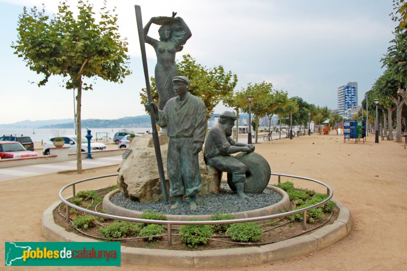 Palamós - Monument als Pescadors