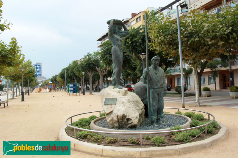 Palamós - Monument als Pescadors