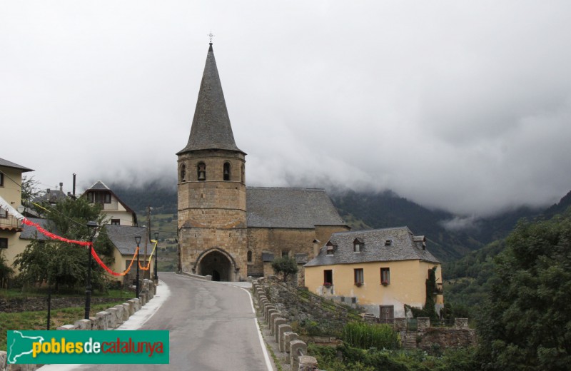 Gausac - Església de Sant Martí (Foto: Albert Esteves, 2018) Gausac - Església de Sant Martí