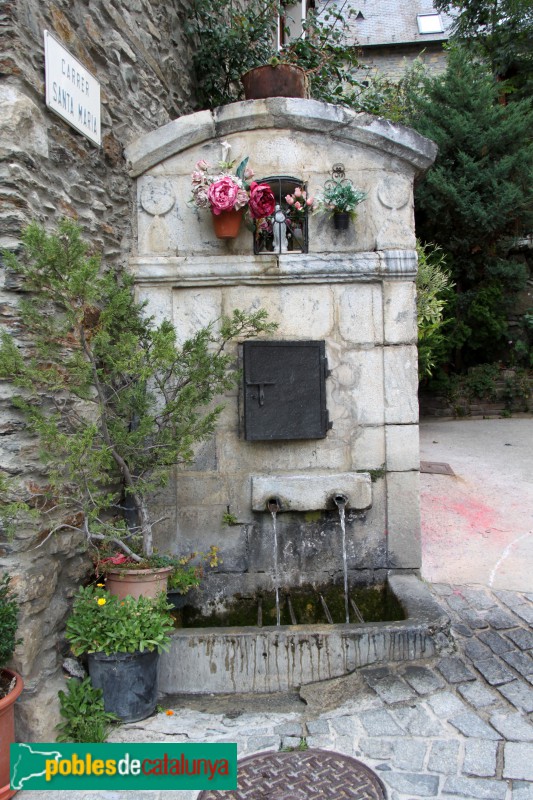 Gausac - Font de Santa Maria