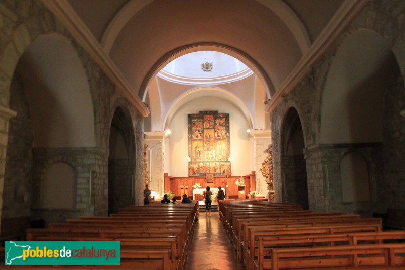 Vielha - Església de Sant Miquel, interior