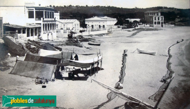 Palamós - La Fosca, l'any 1917